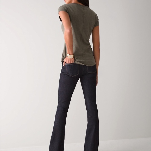 NWT White House black market short sleeve button tee - Picture 4 of 9